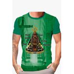 Camiseta Unissex Nossa Senhora Aparecida Verde Bandeira. GCA1373