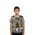 Camiseta Juvenil-Terço Dos Homens Nsa.GCJ795
