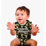 Body Bebe Exercito de Cristo. BMC1035 Militar