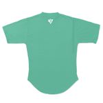 Camiseta Bodybuilding Verde Pantone Com Branco 