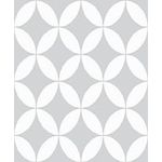 PAPEL DE PAREDE GEOMETRICO 0,53X10MT