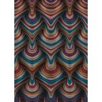 PAPEL DE PAREDE GEOMETRICO 0,53X10MT 