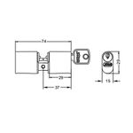 CILINDRO FEC CR BUZIOS 74MM 601/603/940 STAM 31175 