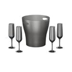 KIT CELEBRATION COOLER + 4 TACAS ESPUMANTES