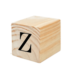 CUBO PINUS LETRA - Z