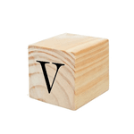 CUBO PINUS LETRA - V