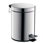 CESTO DE LIXO INOX C/PEDAL 5L UN UNICO