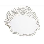 JG AMERICANOS PRIMOR VINTAGE BRANCO 35X50CM 4 PCS