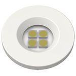 LUMINARIA PONTUAL CIRC D35 4 SUPER LED 5000K BRANCO