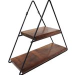 NICHO TRIANGULO STEEL WOOD PRETO