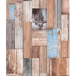 PAPEL DE PAREDE MADEIRA 0,53X10MT 