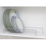 ORGANIZADOR P/18PRATOS CROM. COM PBS ARAME 5,50MM