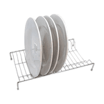 ORGANIZADOR P/18PRATOS CROM. COM PBS ARAME 5,50MM