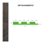 PAINEL RIPADO LAMINADO 10CM X 10MT CORTEN - LINHA URBAN RPDOL 05