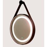Espelho LED Marigold 60cm Marrom Touch