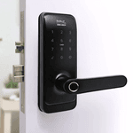 FECHADURA DIGITAL SMART LOCK SL205 PRETO