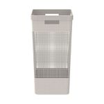 CESTO DE ROUPAS GRID 49L BEGE