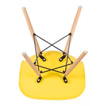 CADEIRA EAMES AMARELO DSW-INJ