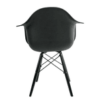 CADEIRA EAMES CONCHA PP PRETO DSW-INJ