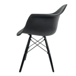 CADEIRA EAMES CONCHA PP PRETO DSW-INJ