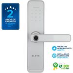 FECHADURA DIGITAL EMBUTIR WI-FI COM BIOMETRIA ESF-DE4000B