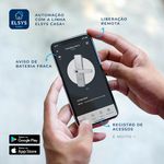 FECHADURA DIGITAL EMBUTIR WI-FI COM BIOMETRIA ESF-DE4000B