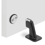 PRENDEDOR DE PORTA MAGNÉTICO PRETO 0804