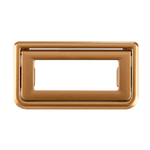 PUXADOR ALCA CATARINA 64MM ZM64 ZM64 C/PF 4X16 - DOURADO GOLD