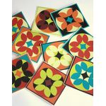 ADESIVO P/ AZULEJO MAFALDA C/16UNID 15CMX15CM 