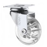 RODIZIO 75MM S/FREIO TRANSP 50KG