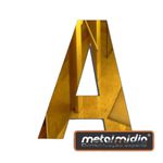 LETRA "A" OURO ESP 127MM