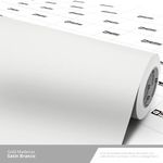 LAMINADO CONTINUO VINIL 122X0,14MM GOLD FORMICA SATIN BRANCO
