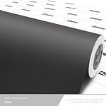 LAMINADO CONTINUO VINIL 1,40X0,08 GOD MAX JATEADO OPACO PRETO