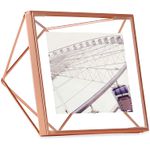 PORTA RETRATO PRISMA 10X10CM COBRE