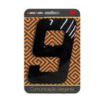 NÚMERO "9" PRETO 130MM