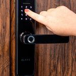 FECHADURA DIGITAL EMBUTIR WI-FI COM BIOMETRIA ESF-DE4000B