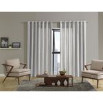 CORTINA RUSTICA 2,40X1,70M NIGER/BRANCO