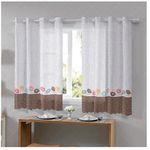 CORTINA COZINHA 2,60X1,20M ALLEGRA/DONUTS