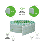 PAINEL RIPADO LAMINADO VERDE 10CM X 10MT - LINHA PLAY