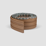 RIPADO LAMINADO 10CMX10MT NOGUEIRA NATURAL - LINHA MADETO