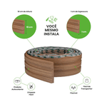 RIPADO LAMINADO 10CMX10MT NOGUEIRA NATURAL - LINHA MADETO