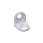 Cantoneira 13x13 Niquelado 2 Furos Branco