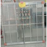 JANELA DE CORRER C/ GRADE HOME NAT 2FLS CAN 1,00X100M