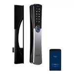 FECHADURA DIGITAL EMBUTIR BIOMET. WIFI IP55 SAMBA ESF-DE6100i