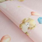 PAPEL DE PAREDE URSINHO BALOEIRO ROSA 10M