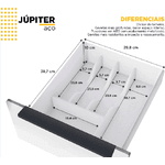 Gabinete Jupiter Branco - Cozimax