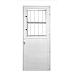 PORTA ALUMINIO ESA BRANCO MAXX SOCIAL LAMBRIL FECH 100 CM