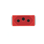 MODULO TOMADA TRAMONTINA ARIA 20A VERMELHO 57217/033