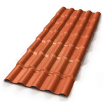 TELHA PVC COLONIAL 2,30 X 0,88 TERRACOTA