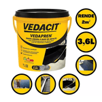 VEDAPREN LAJE PRETO 3,6 KG